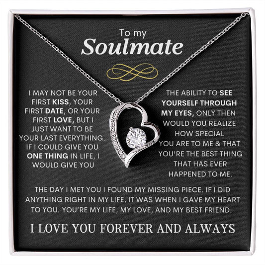 To My Soulmate |  Forever Love Necklace