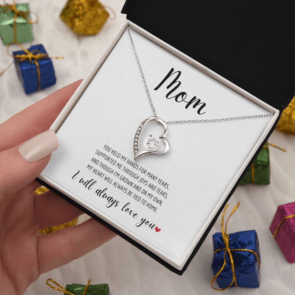 Mom | You held my hands | Forever Love Necklace